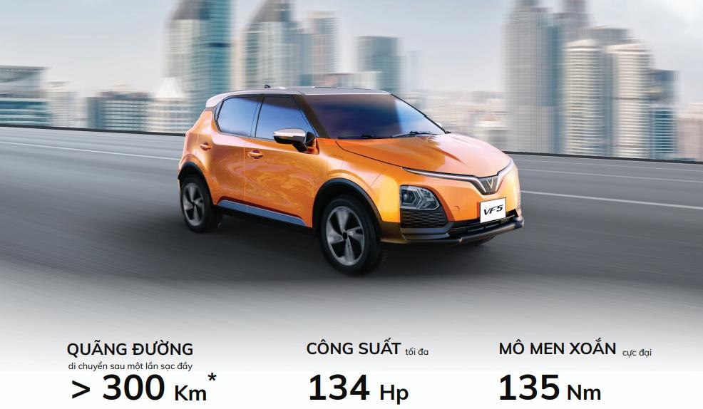 giá xe vf5 mới nhất