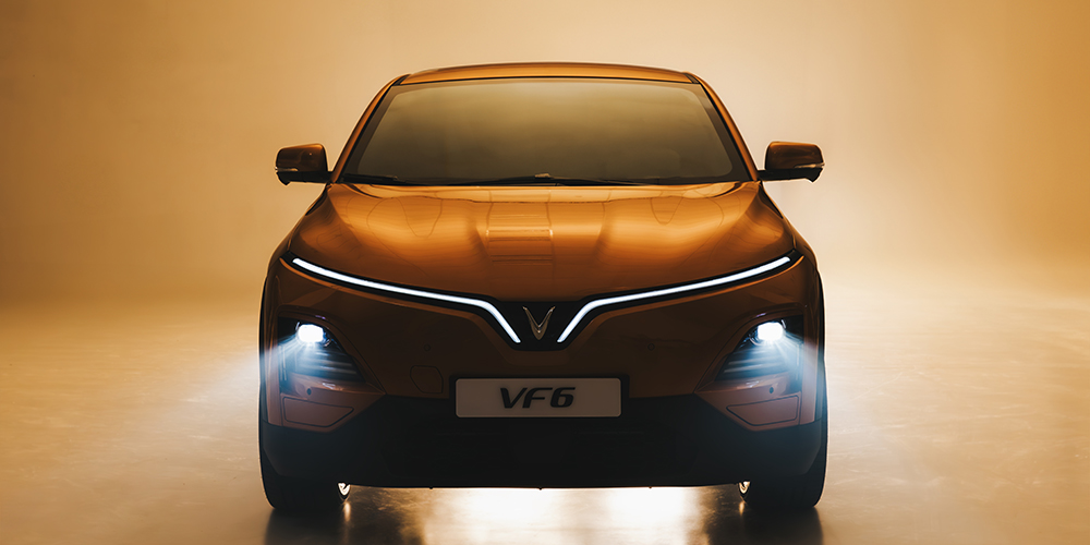 thiết kế đầu xe vinfast vf6