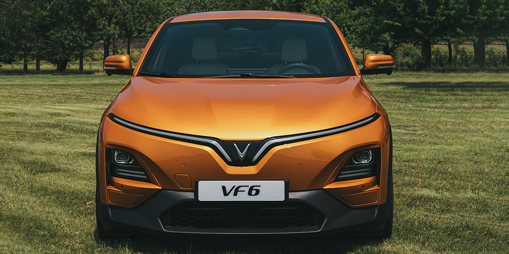 thiết kế đầu xe vinfast vf6